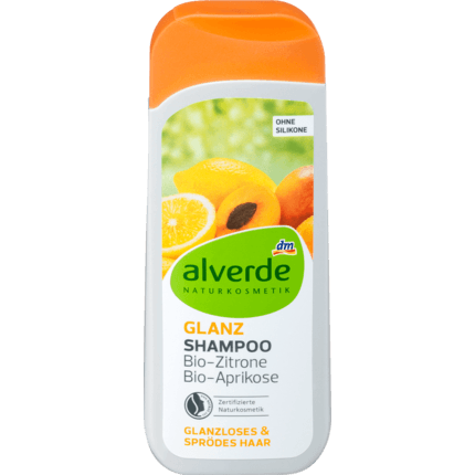 Shampoing brillant, citron-Bio et d'abricot-Bio , 200 ml