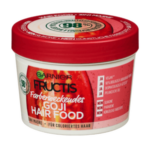 HAIR FOOD Masque 3en1 multi-usages aux baies de Goji, 390 ml