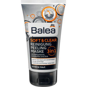 Soft & Clear 3in1 Nettoyant, Gommage et Masque, 150 ml