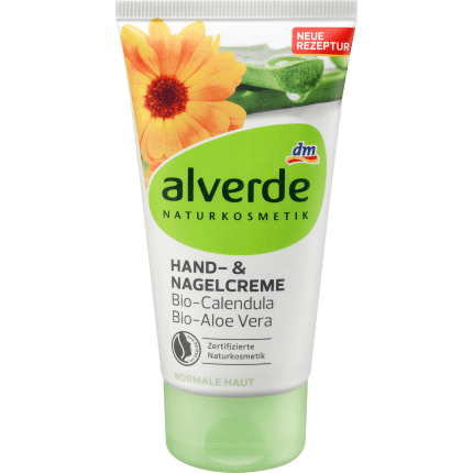 Crème mains et ongles au Calendula-bio et Aloe Vera -bio, 75 ml