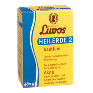 L'argile médicinale Luvos 2 - usage externe, poudre, 480 g